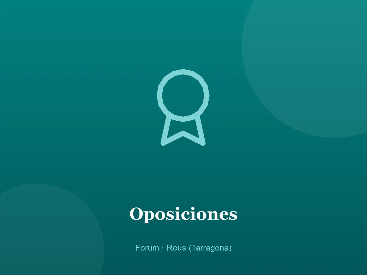 Opositor preparando las pruebas físicas de acceso — certificado médico para oposiciones en Reus