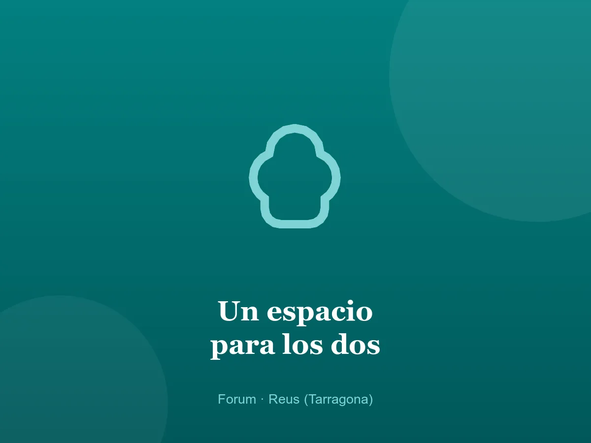 Sesión de terapia de pareja en la consulta del centro Forum de Reus