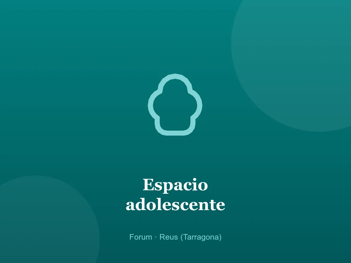 Consulta de terapia para adolescentes del centro de psicología Forum en Reus